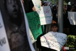 تجمع اعتراضی به فاجعه انسانی میانمار مقابل دفتر سازمان ملل 14