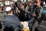 Violent clashes as Israelis protest joining army 11