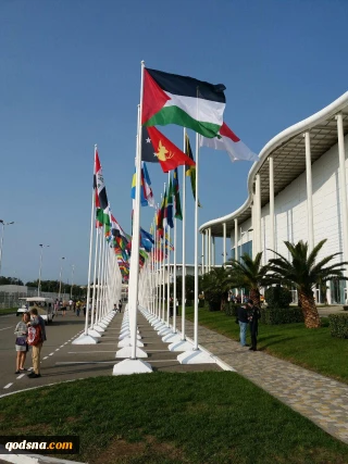 پس از اعتراضات گسترده جوانان رخ داد؛

اهتزاز پرچم فلسطین در بزرگترین فستیوال دانشجویان جهان+ تصاویر