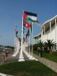 پس از اعتراضات گسترده جوانان رخ داد؛

اهتزاز پرچم فلسطین در بزرگترین فستیوال دانشجویان جهان+ تصاویر