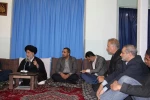 دیدار اعضای اتحادیه بین المللی نوجوانان وجوانان مخالف اشغالگری با آیت الله علوی گرگانی 6