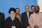 آية الله علوي الجرجاني يستقبل ممثلي الاتحاد العالمي لليافعين والشباب المناهض للاحتلال 4