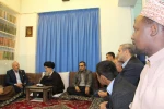 آية الله علوي الجرجاني يستقبل ممثلي الاتحاد العالمي لليافعين والشباب المناهض للاحتلال 10