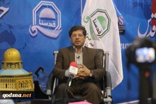 معاون بین الملل سازمان فرهنگ و ارتباطات اسلامی ضمن حضور در غرفه خبرگزاری قدس در نمایشگاه مطبوعات:

انگلستان با صدور بیانیه بلفور بزرگترین جنایت را در حق مردم فلسطین مرتکب شد 2