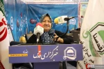 حضور و شعر خوانی شاعران پریسکه سرا در غرفه خبرگزاری قدس در نمایشگاه مطبوعات 2