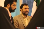 حضور و شعر خوانی شاعران پریسکه سرا در غرفه خبرگزاری قدس در نمایشگاه مطبوعات 7