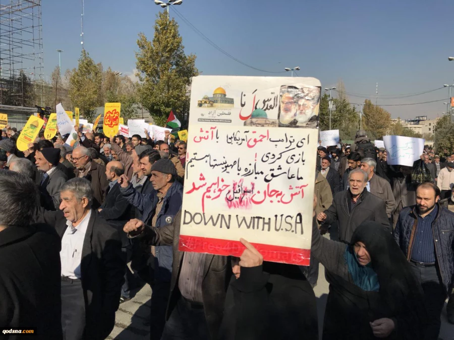 Iranians hold nationwide protests against US al-Quds decision 2