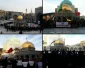 Young Iranians stage protest rally in Imam Reza shrine
