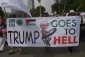Indonesian Religious Affairs minister Lukman Hakim Saifuddin seen between, Millions in rally to support Palestine