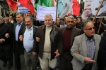 تظاهرات گسترده حامیان قدس در غزه، الخلیل، بیت لحم، رام الله و قلندیا 2