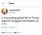 Zarif: UN resolution a 'global NO' to US threats