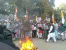 Massive Demonstrations against Netanyahu's trip to India 7
