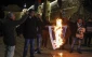 Palestinians Burn Photos of US VP as He Arrives Israel