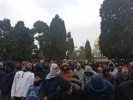 نمازجمعه باشکوه مسجدالاقصی در سرمای شدید هوا 4