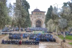 نمازجمعه باشکوه مسجدالاقصی در سرمای شدید هوا 8