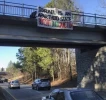 In Atlanta, activists mount banners in solidarity for Palestine 2