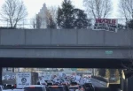In Atlanta, activists mount banners in solidarity for Palestine 3