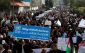 Thousands of U.N. employees in Gaza demonstrate against U.S. aid cut