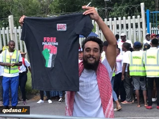 در پرتوریا پایتخت آفریقای جنوبی برگزار شد؛

اعتراض علیه مشارکت اسرائیل درجام دیویس