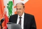 ردا علي تعليق ليبرمان علي إعلان لبنان مناقصة بشأن بلوك الغاز رقم 9، 

الرئيس اللبناني: ما قاله وزير الحرب الاسرائيلي يعبر عن حقيقة نوايا اسرائيل وأطماعها