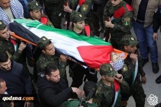 با حضور گسترده مردم فلسطین؛

مراسم تشییع پیکر شهید «خالد التایه» در نابلس آغاز شد+ تصاویر