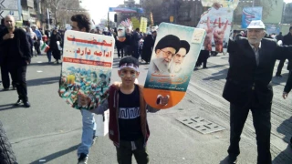 Iranian demonstrators: US is humanity's No. 1 enemy