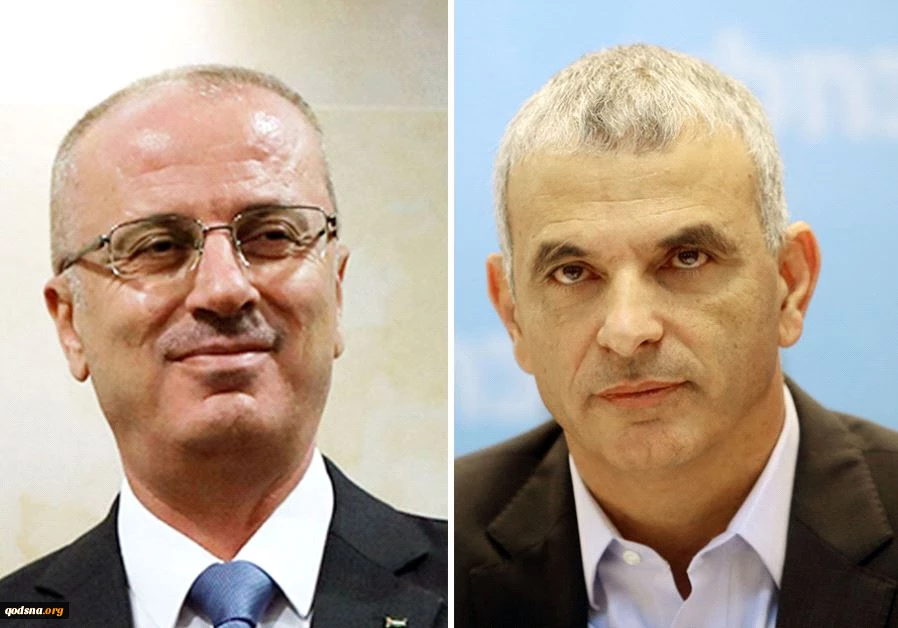 Xinhua: Palestinian PM Meets Moshe Kahlon in Ramallah on Peace Talks 2