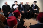 قائد الثورة الإسلامية يستقبل وزير الاوقاف السوري والوفد المرافق له  13