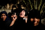 تشییع پیکر کشاورز شهید فلسطینی در خانیونس 2