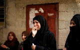 تشییع پیکر کشاورز شهید فلسطینی در خانیونس 8