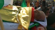 تشییع پیکر کشاورز شهید فلسطینی در خانیونس 10
