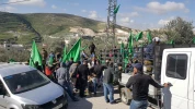 تشییع باشکوه پیکر شهید شحاده در نابلس 2