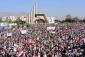 به همراه تصاویر/

تظاهرات گسترده در صنعا به مناسبت آغاز چهارمین سال تجاوز عربستان سعودی علیه یمن
