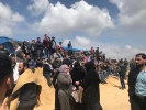 الفلسطينيون يحيون يوم الأرض بمسيرات العودة في غزة 21
