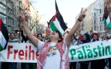 راهپیمایی در برلین و نیویورک در حمایت از فلسطین 14