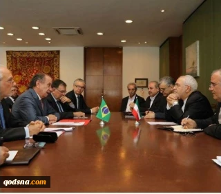دیدار ظریف با وزیر خارجه برزیل