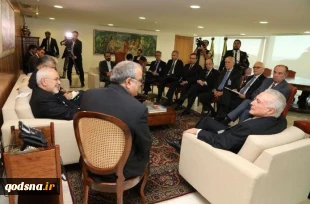 دیدار ظریف با رئیس جمهور برزیل 3