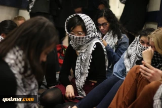 Palestinian students, supporters occupy SA office to protest canceled divestment vote