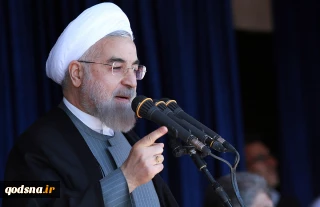مؤكدا علي أن ايران اليوم اقوى من اي وقت مضى..

روحاني: مؤامرة اميركا والصهيونية والرجعية العربية لن تعيق تقدم ايران