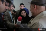 كريمة الإمام الخميني(رض) تلتقي بعدد من الفنانين الإيرانيين والأجانب 9