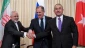 Iran, Russia, Turkey FMs vow to boost efforts to settle Syria crisis