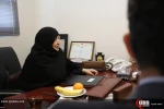كريمة الإمام الخميني(رض) تستقبل مندوبة الحركة الاسلامية في نيجيريا 21