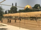 غبار روبی مسجد الاقصی برای استقبال از ماه مبارک رمضان  5