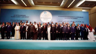 في ختام اجتماعها في اسطنبول

القمة الاسلامية الطارئة تطالب بارسال لجنة تحقيق وقوة حماية دوليتين إلي فلسطين