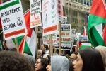 تظاهرات آمریکایی ها در نیویوریک در حمایت از مردم مظلوم غزه 4