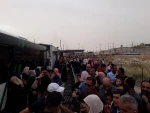 تلاش مردم روزه دار فلسطین برای اقامه نماز در مسجد الاقصی

 4