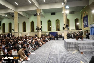 عصر امروز؛

جمعی از دانشجویان با رهبر معظم انقلاب اسلامی دیدار کردند 3