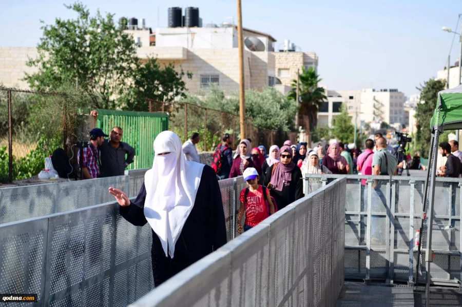 گزارش قدسنا از اولین ساعات حضور میلیونی فلسطینیان در روز جهانی قدس 3