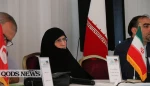 Dr. Zahra Mostafawi speaks on International Quds Day in Tunisia 2