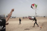 Gaza's crushing response Fire Kites, grounded the occupiers 3